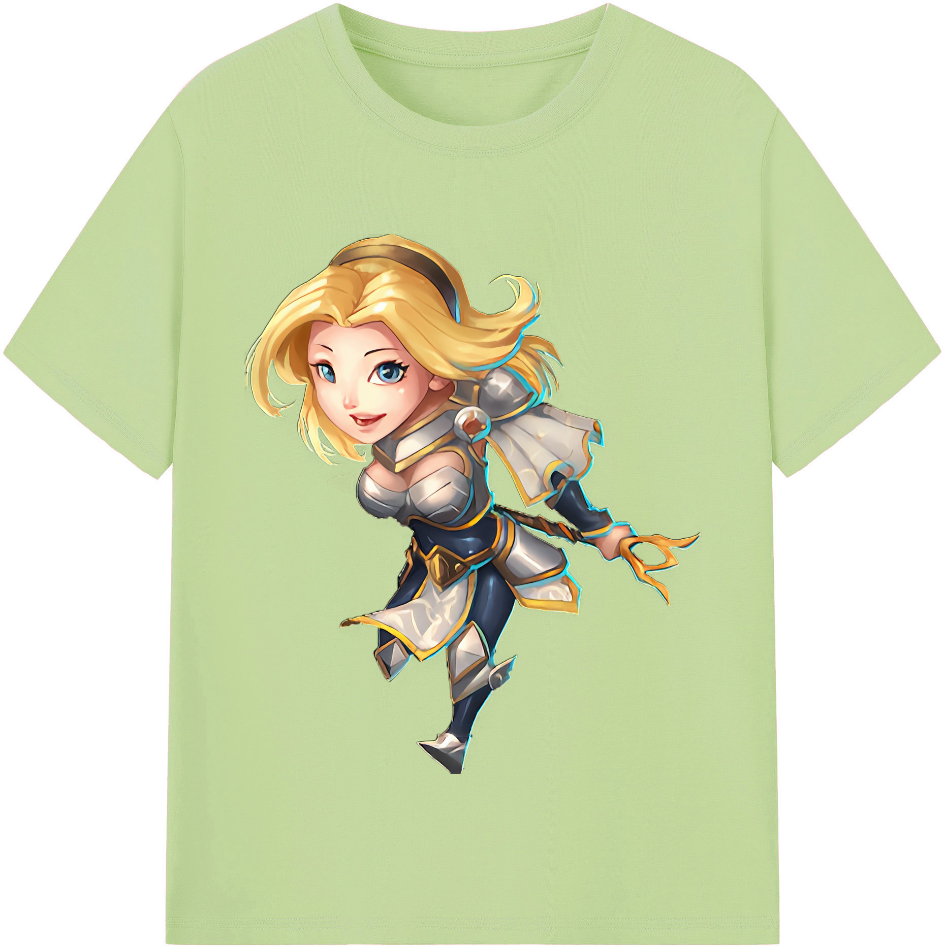 リーグ・オブ・レジェンド League of Legends LOL 綿100％半袖Tシャツ（フロントプリント）